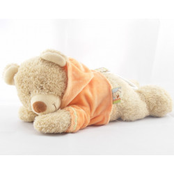 Doudou musical ours sweat capuche vert NICOTOY