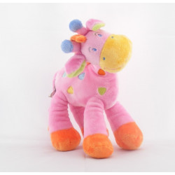 Doudou Girafe jaune MOTS D'ENFANTS