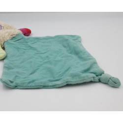 Doudou plat lapin Les Jolis pas beaux mouchoir MOULIN ROTY