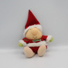 Peluche lutin Père Noël Ziggy Jolly Hollydays TOM WILSON