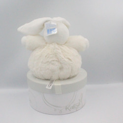 Doudou lapin blanc P'tit lapinou PERLE KALOO