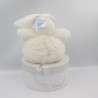 Doudou lapin blanc P'tit lapinou PERLE KALOO