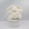 Doudou lapin blanc P'tit lapinou PERLE KALOO