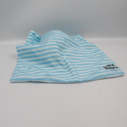 Doudou plat ours bleu Bisounours CARE BEARS