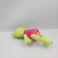 Doudou grenouille verte rose NICOTOY