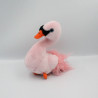 Peluche cygne rose TY INC