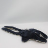 Doudou plat lapin bleu marine pois étoiles Double face CATIMINI