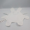 Doudou plat lapin ange blanc TROUSSELIER