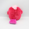 Doudou peluche oiseau rose Bibiz OH STUDIO D&C