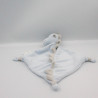 Doudou plat Petit dragon bleu gris TOUT COMPTE FAIT TCF