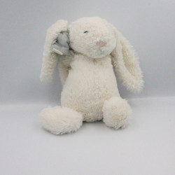 Doudou lapin blanc nez rose JELLYCAT 30 cm