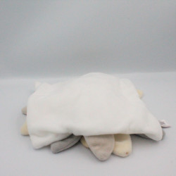 Doudou et compagnie plat lapin blanc beige gris taupe Collector