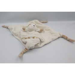 Doudou Plat carré Sophie la Girafe attache tétine VULLI