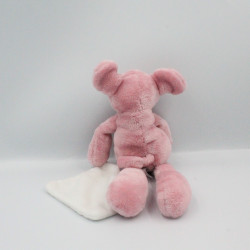 Doudou souris rose mouchoir HISTOIRE D'OURS