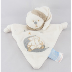 Doudou plat lapin blanc BRUIN BABY R US