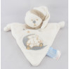 Doudou plat lapin blanc BRUIN BABY R US