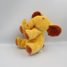 Doudou Eléphant Orange marron MARESE