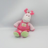 Doudou girafe robe rose soleil Ma ptite tribu