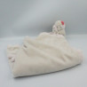 Doudou couverture oiseau pingouin rose beige Daisy et Coco NOUKIE'S