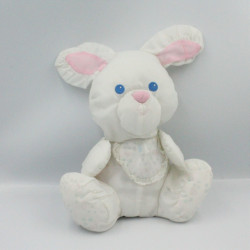 Peluche Puffalump lapin blanc rose FISHER PRICE 1994