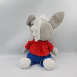 Grand Doudou peluche l'âne Trotro GALLIMARD JEUNESSE 2017 Rare 36 cm