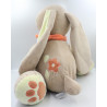 Grand géant Doudou lapin beige Pol et Jade NATTOU 70 cm