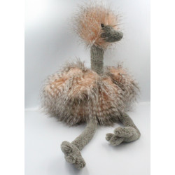 Peluche oiseau Odette l'autruche JELLYCAT Grand Modèle