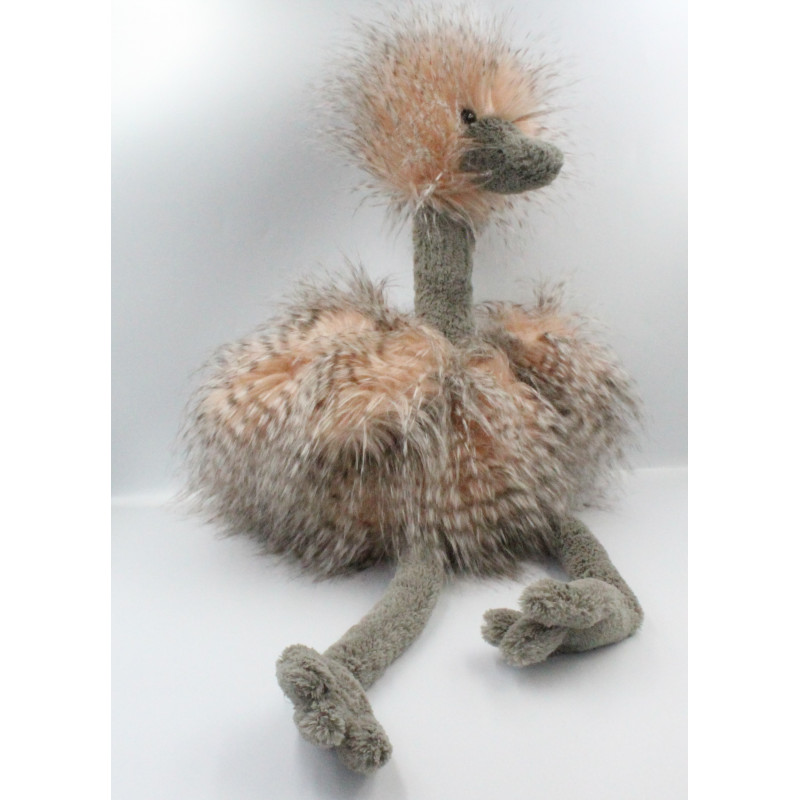 Peluche oiseau Odette l'autruche JELLYCAT Grand Modèle