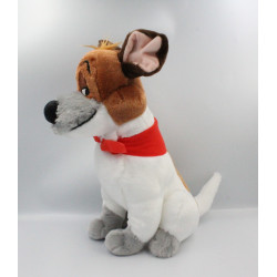 Peluche chien Roublard Dodger Oliver & Compagnie DISNEY