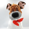 Peluche chien Roublard Dodger Oliver & Compagnie DISNEY