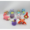 Lot de 10 Peluches miniatures Pokemon NINTENDO