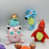 Lot de 10 Peluches miniatures Pokemon NINTENDO