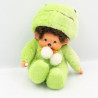 Peluche Kiki déguisé en grenouille AJENA SEKIGUCHI 1974