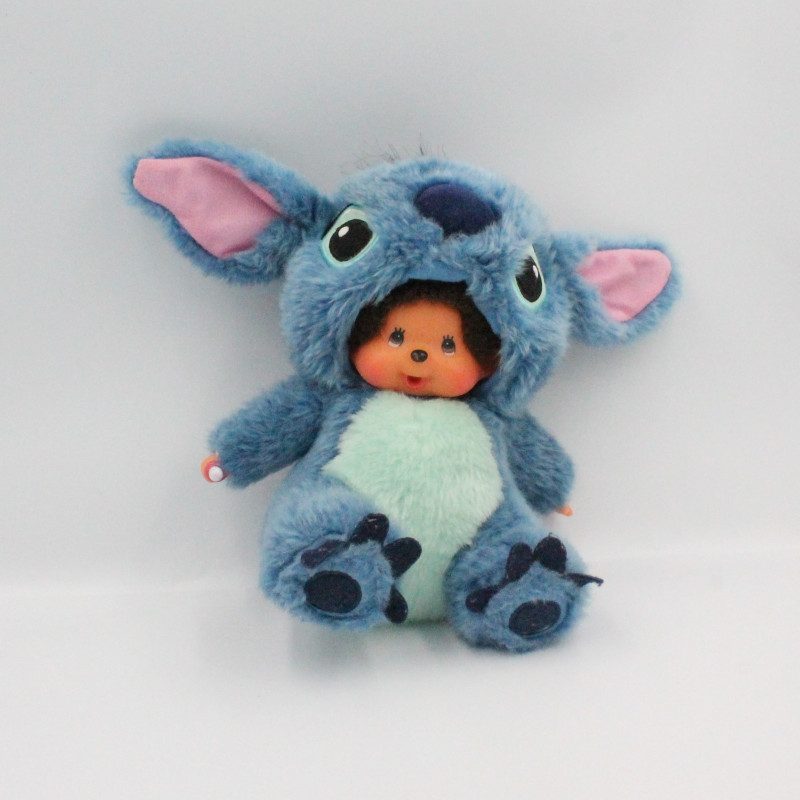 Peluche singe Kiki déguisé en Stitch