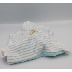 Doudou plat ane cheval bleu TEX LOT DE 2