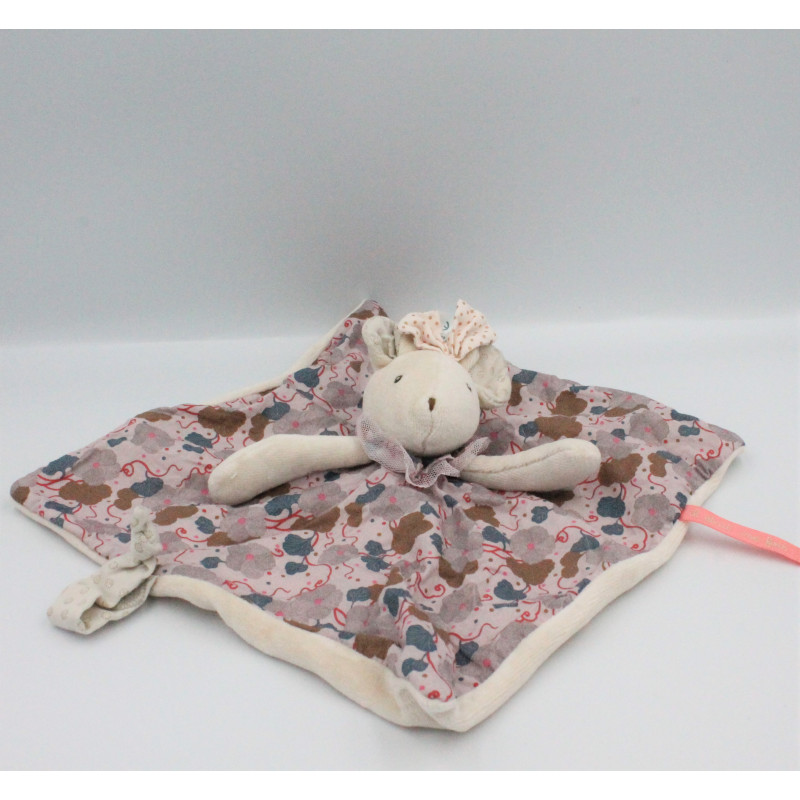 Doudou plat souris Lala Il était une fois MOULIN ROTY