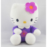 Doudou chat HELLO KITTY violet sac orange SANRIO LICENSE 