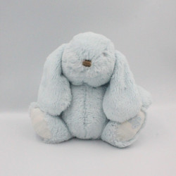 Doudou peluche musical lapin bleu TARTINE ET CHOCOLAT