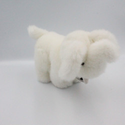 Doudou peluche éléphant blanc HISTOIRE D'OURS