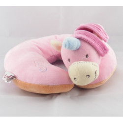 Doudou licorne rose BENGY NEUF