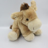 Doudou ane cheval beige marron HISTOIRE D'OURS