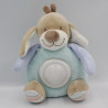 Doudou veilleuse chien beige bleu NATTOU