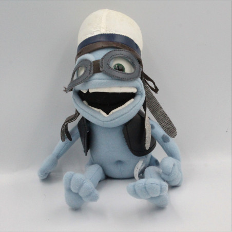 Peluche grenouille bleu Crazy Frog