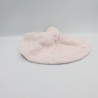 Doudou plat rond lapin rose mauve fleurs Lilirose KALOO