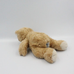 Doudou peluche ours beige LA PELUCHERIE 