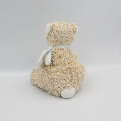 Doudou ours beige blanc montgolfière BENGY