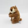 Peluche doudou castor marron DANI