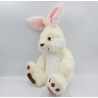 Doudou lapin blanc marron SIMBA TOYS NICOTOY