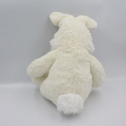 Doudou lapin blanc marron SIMBA TOYS NICOTOY