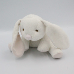 Doudou et compagnie lapin blanc rose